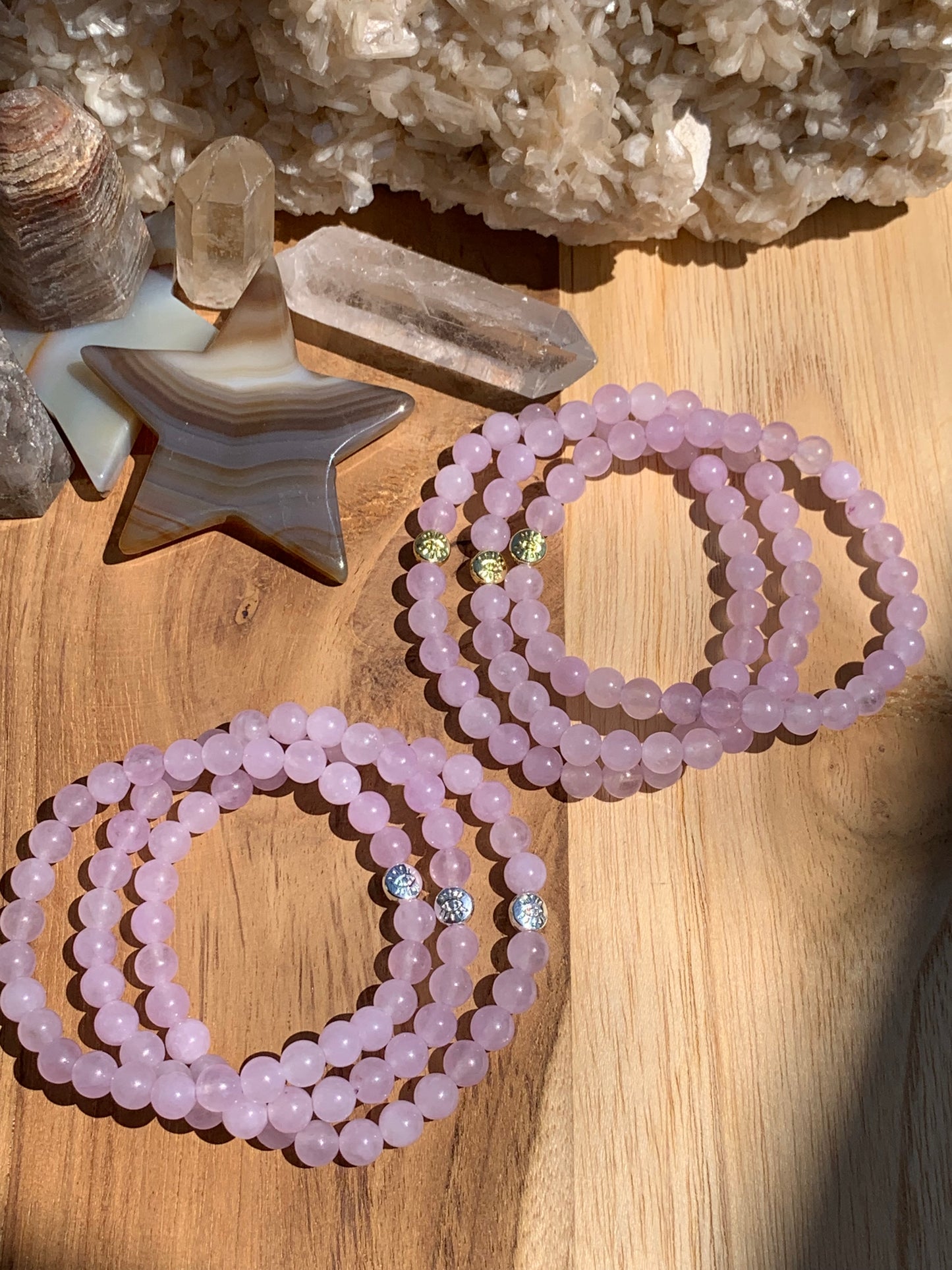Lavender Jade Eye Bracelet