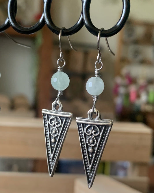 Aquamarine Earrings