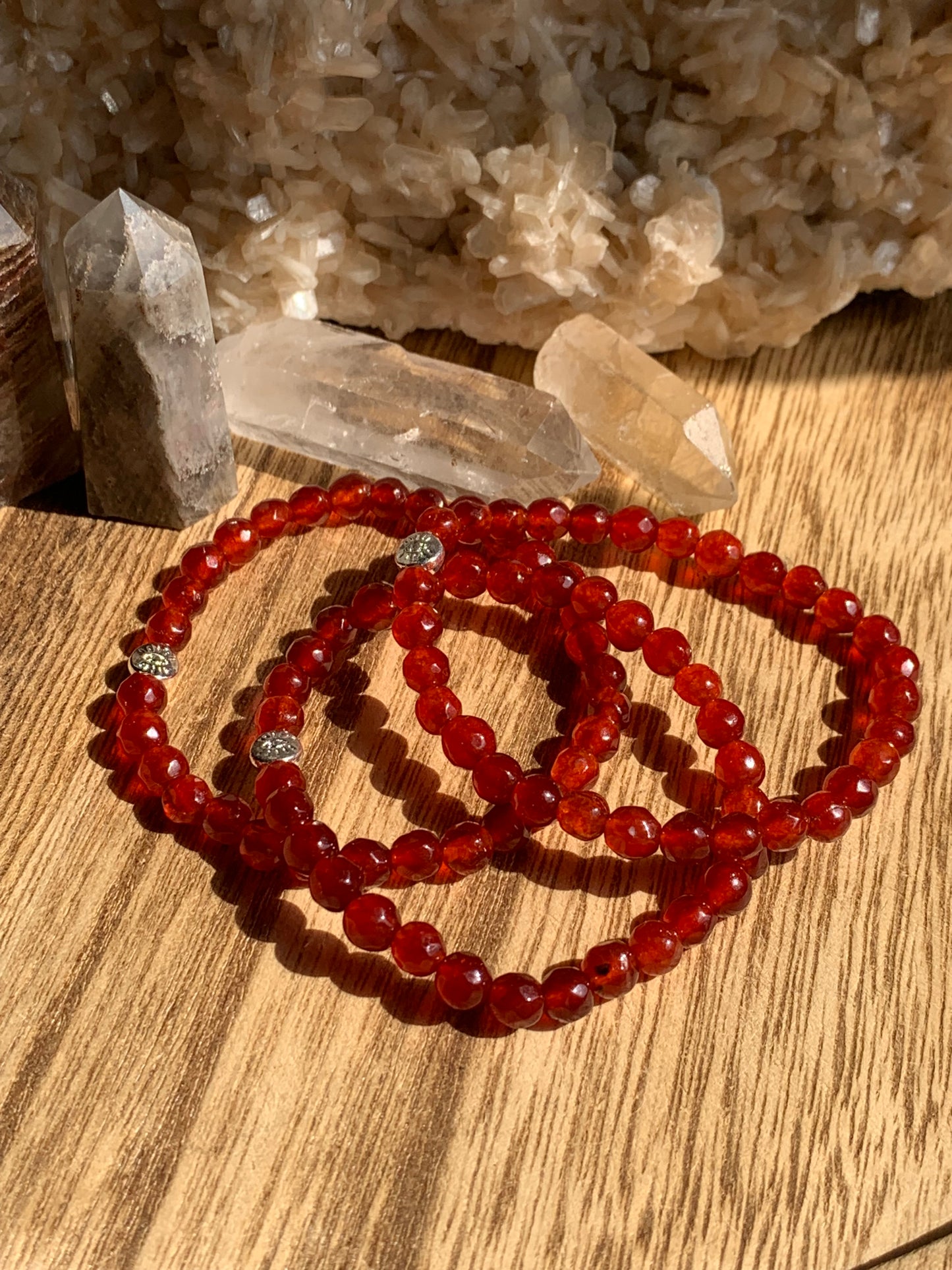 Red Jade Eye Bracelet