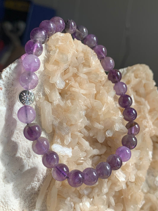 Amethyst Eye Bracelet